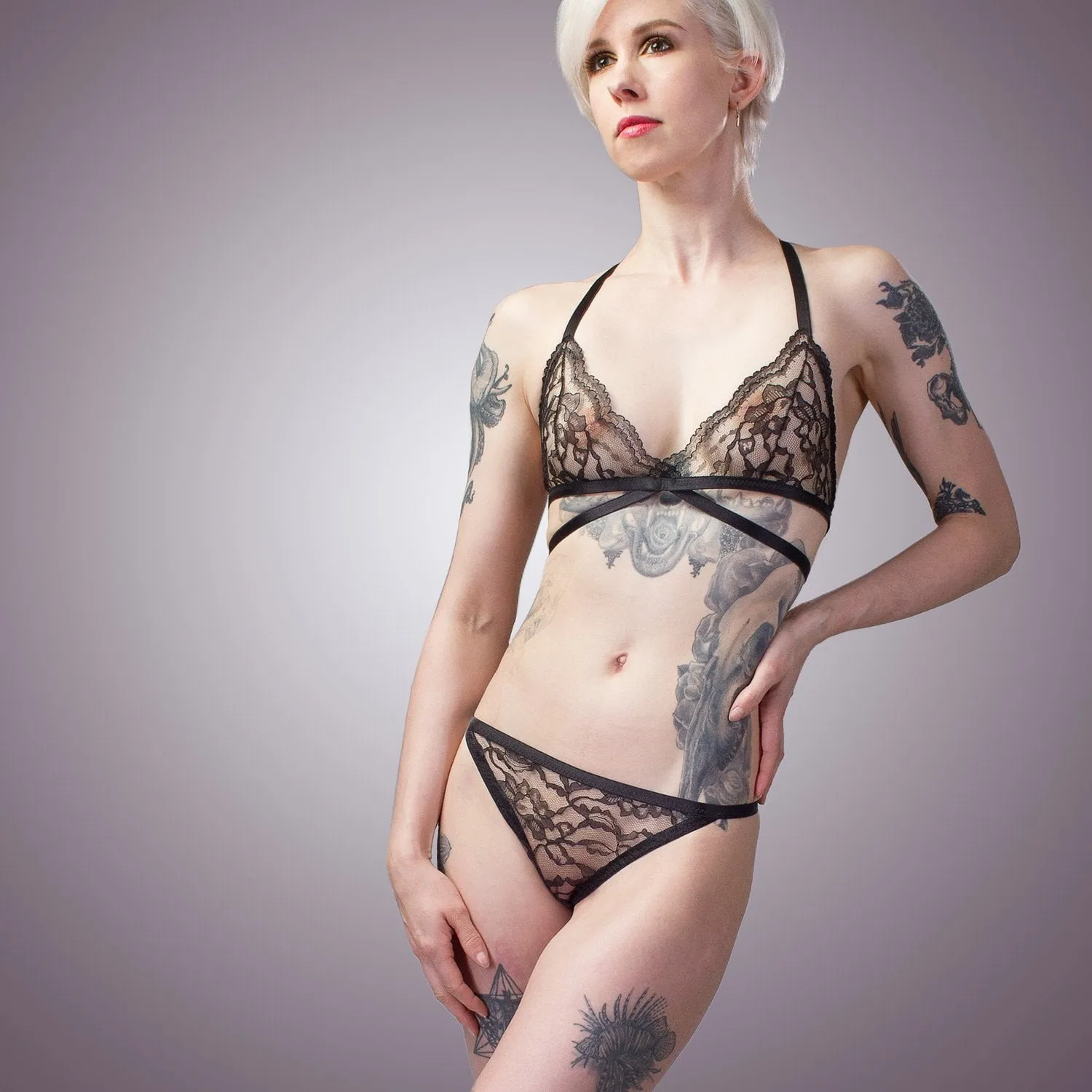 Classic Sheer Lace Panty