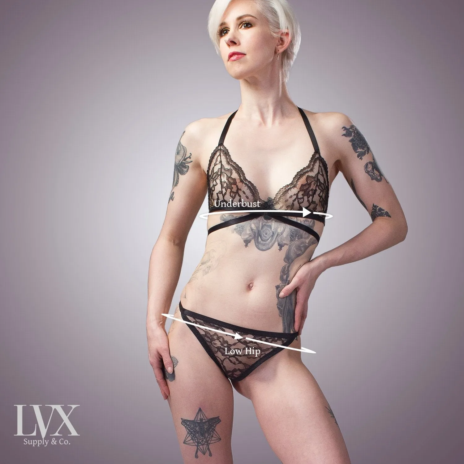 Classic Sheer Lace Panty