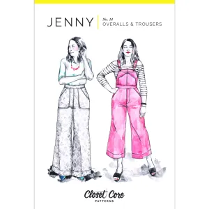 Closet Core Jenny Trousers And Overall Sewing Pattern