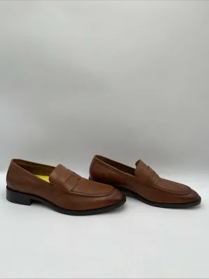 Cole Haan Men's Hawthorne Penny Loafers Brown Size 10.5M - Very Good