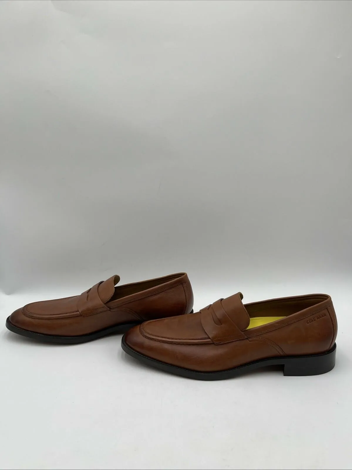 Cole Haan Men's Hawthorne Penny Loafers Brown Size 10.5M - Very Good