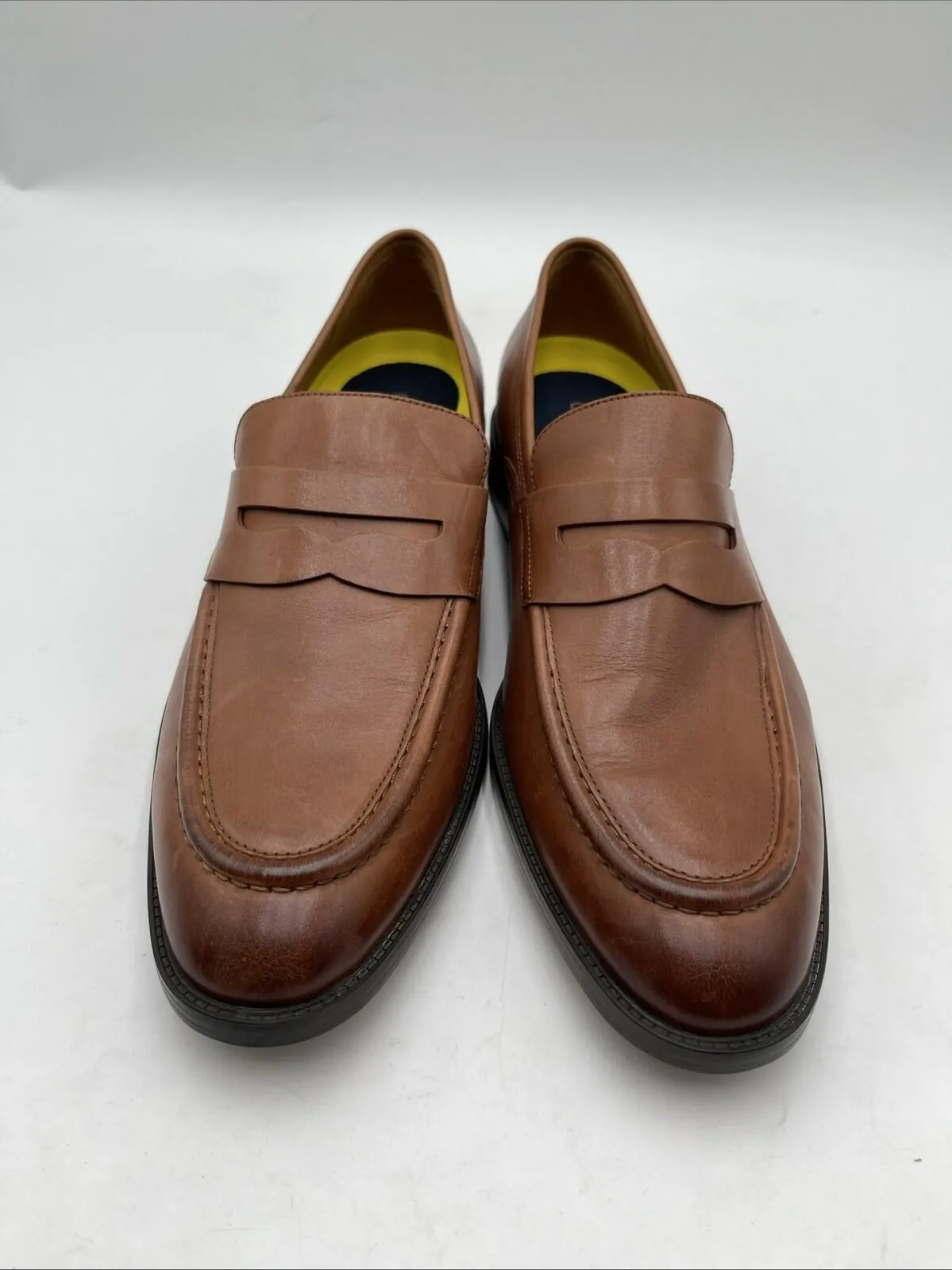 Cole Haan Men's Hawthorne Penny Loafers Brown Size 10.5M - Very Good