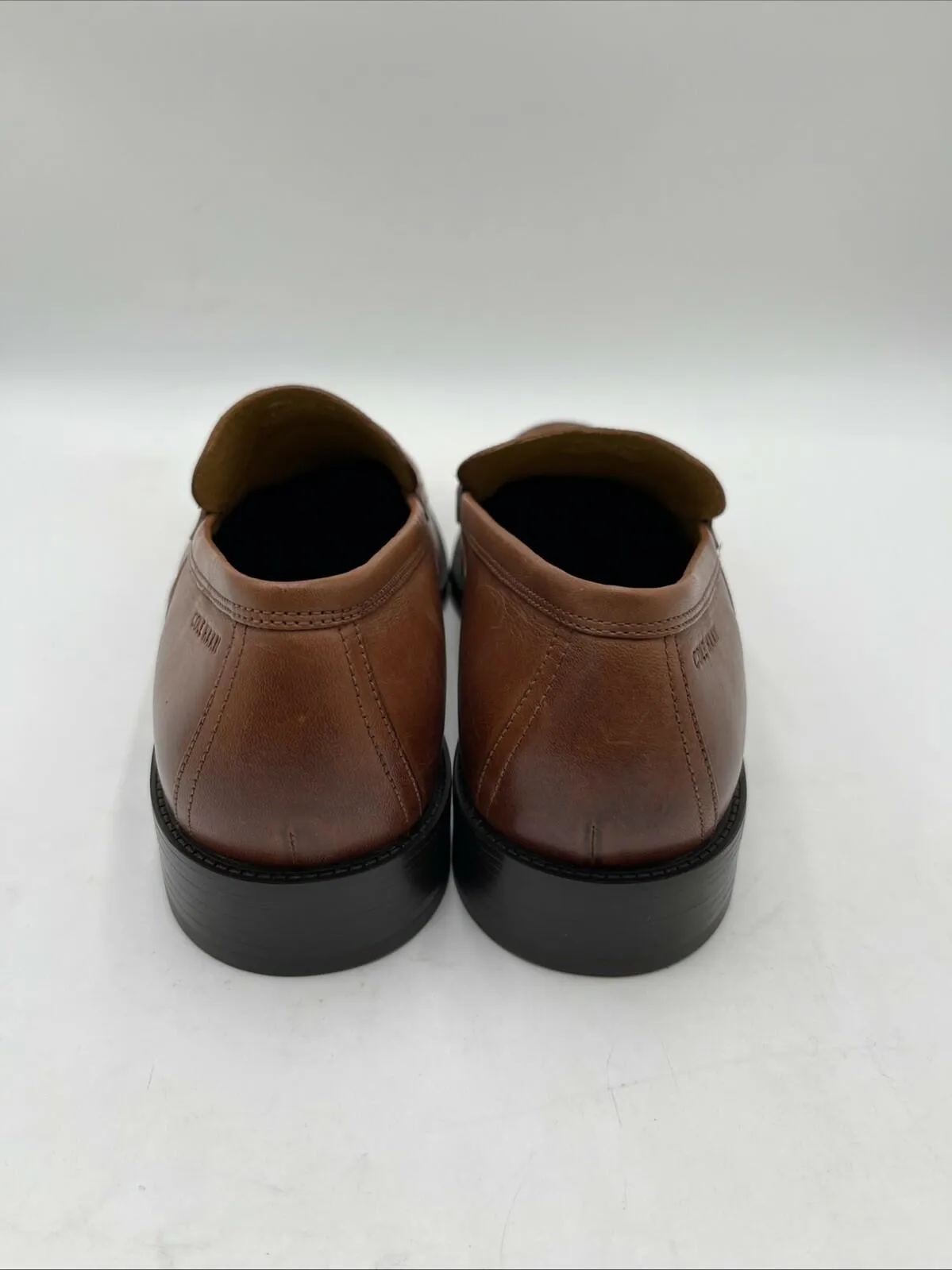 Cole Haan Men's Hawthorne Penny Loafers Brown Size 10.5M - Very Good