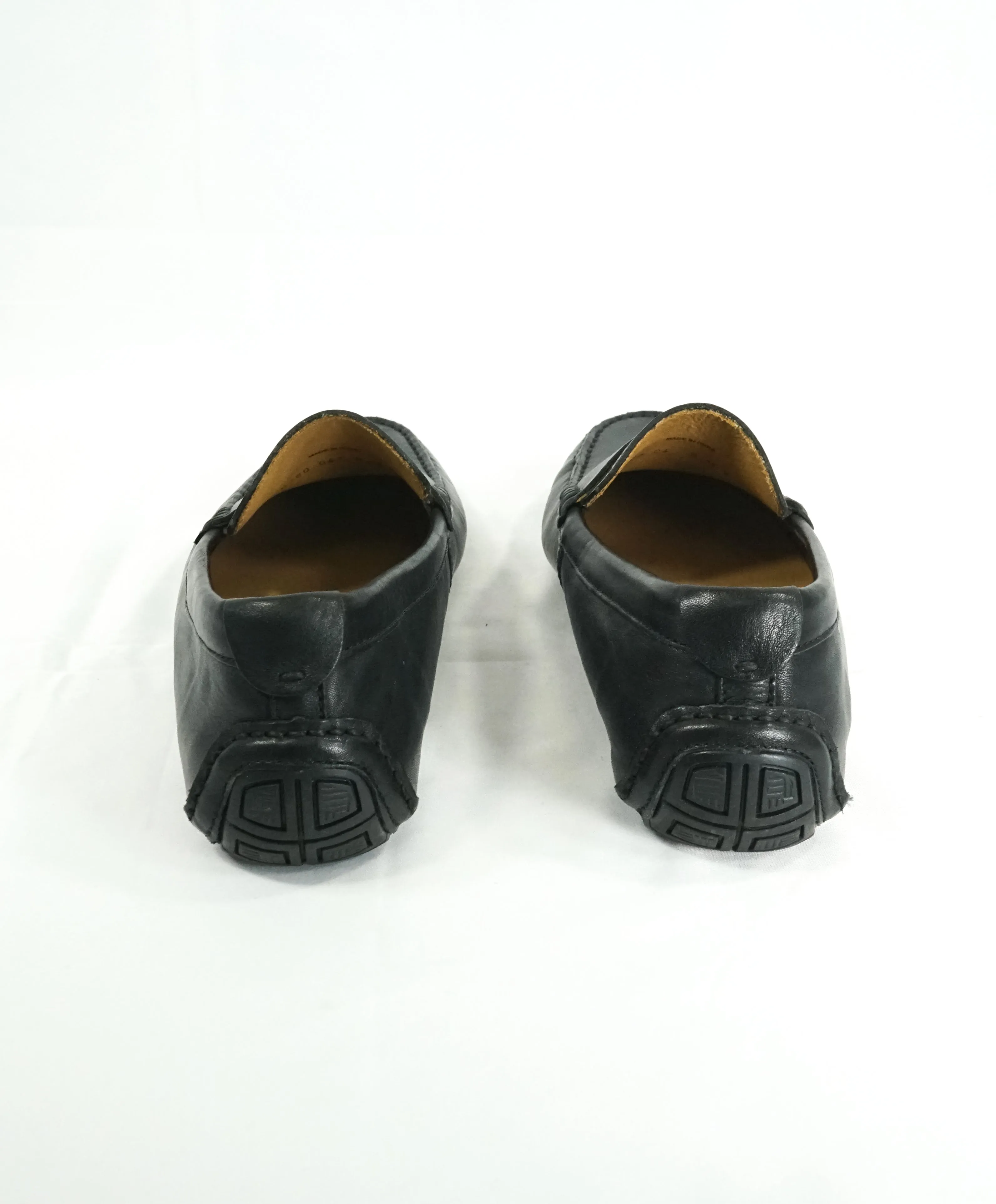 COLE HAAN - "Kelson" Black Padded Insole Penny Loafers - 8