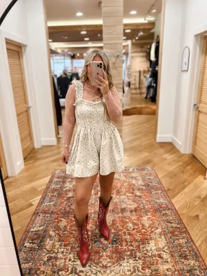 Collier Denim Romper