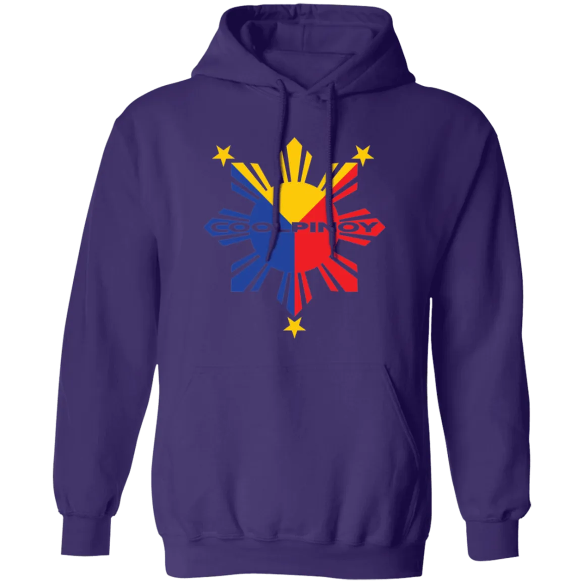 CoolPinoy Tricolor Unisex Pullover Hoodie