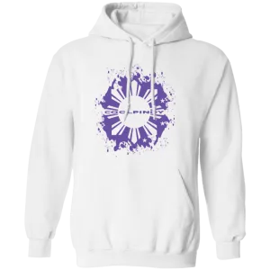 CoolPinoy Ube Splash Unisex Pullover Hoodie