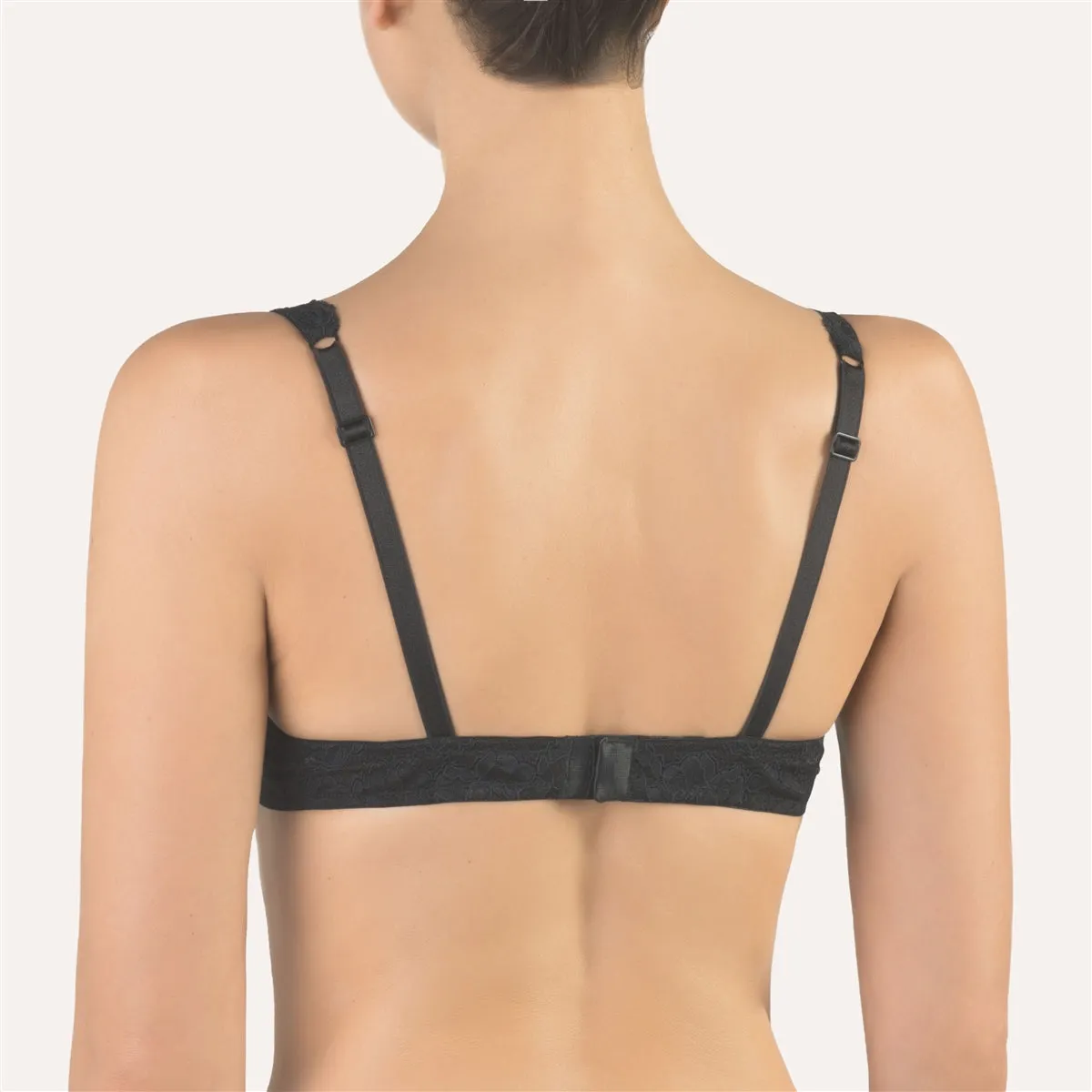 Cotton Club Gemma Bra - Black