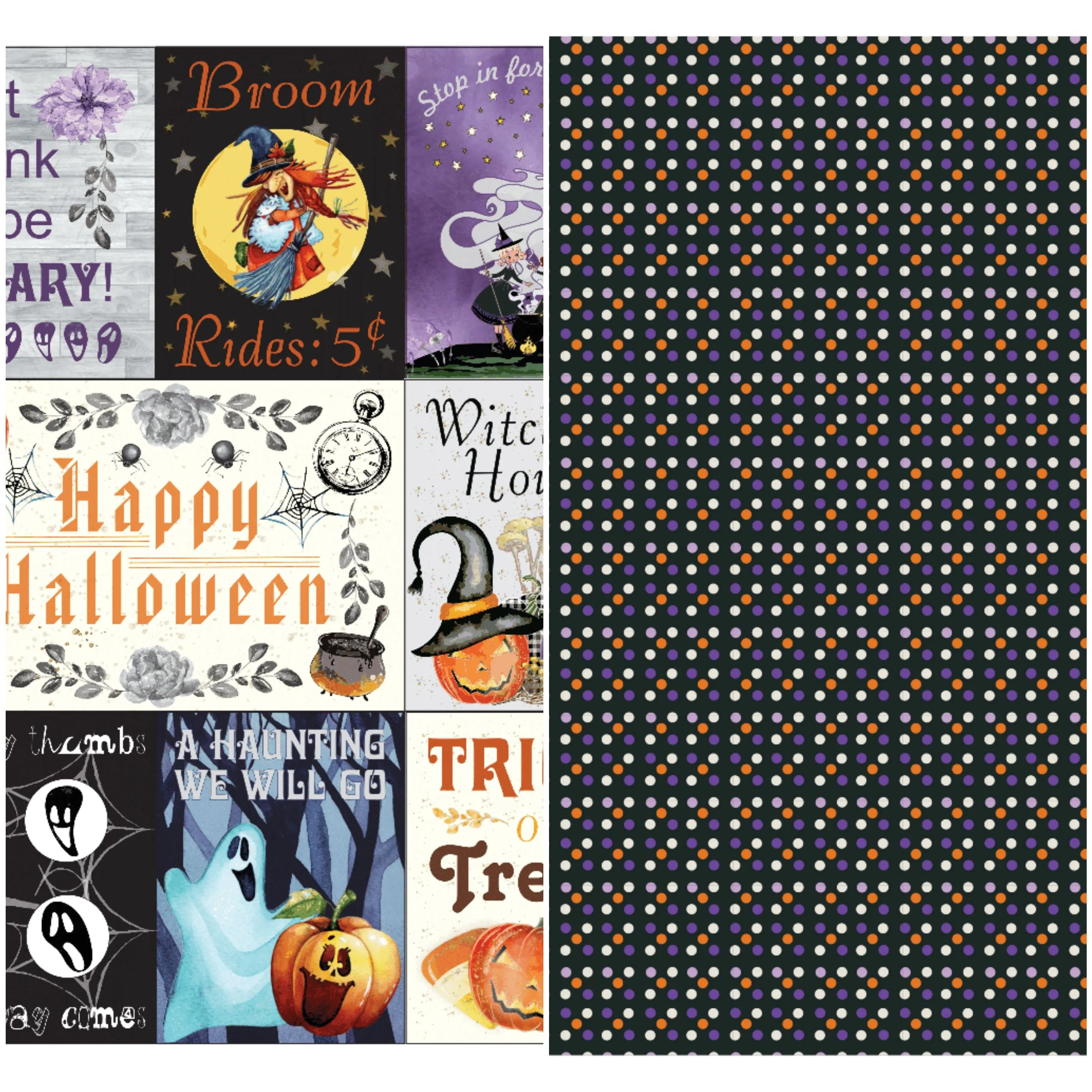 Country Craft Creations - Bewitching Hour - 8x8 - 24 Sheets - Cotton Bristol