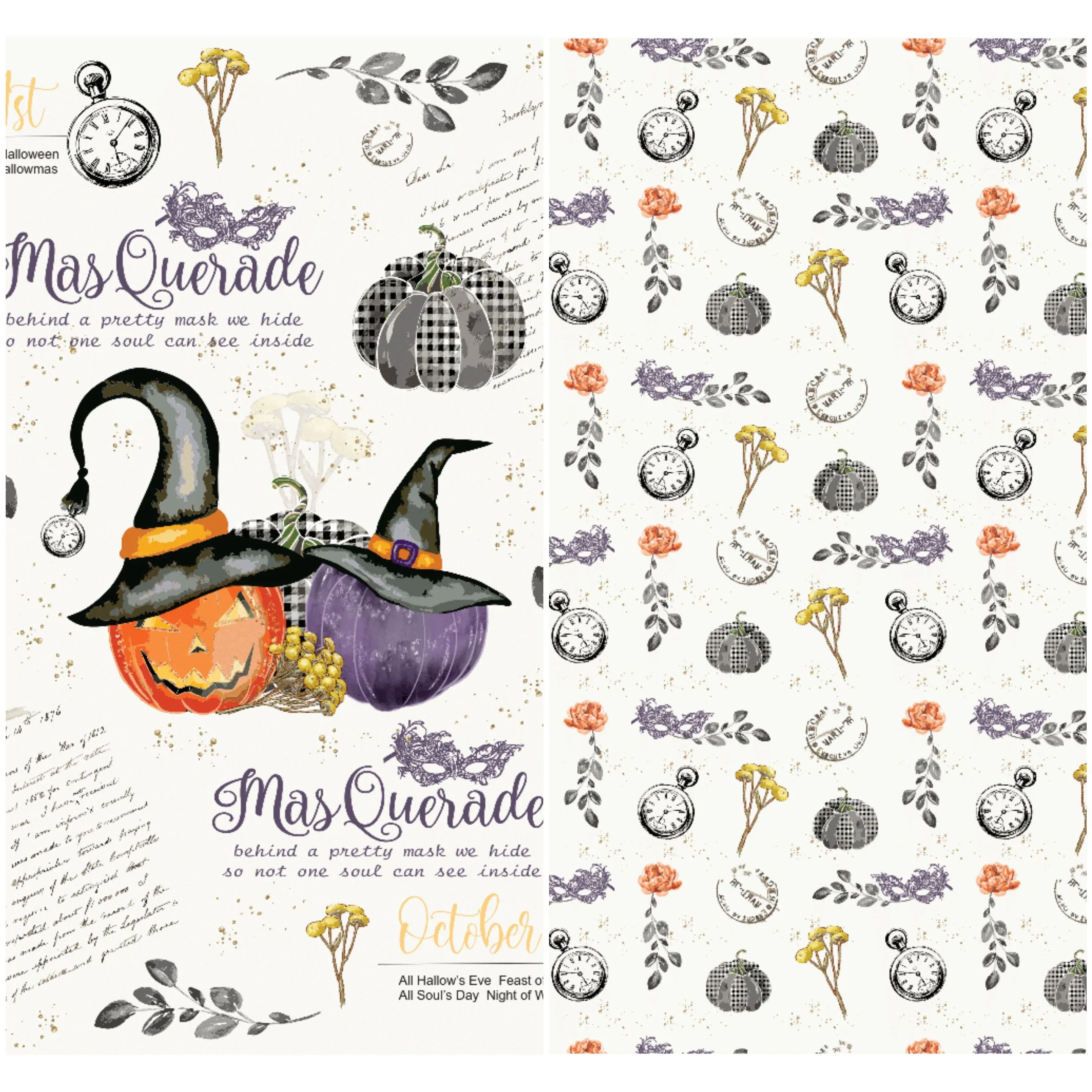 Country Craft Creations - Bewitching Hour - 8x8 - 24 Sheets - Cotton Bristol