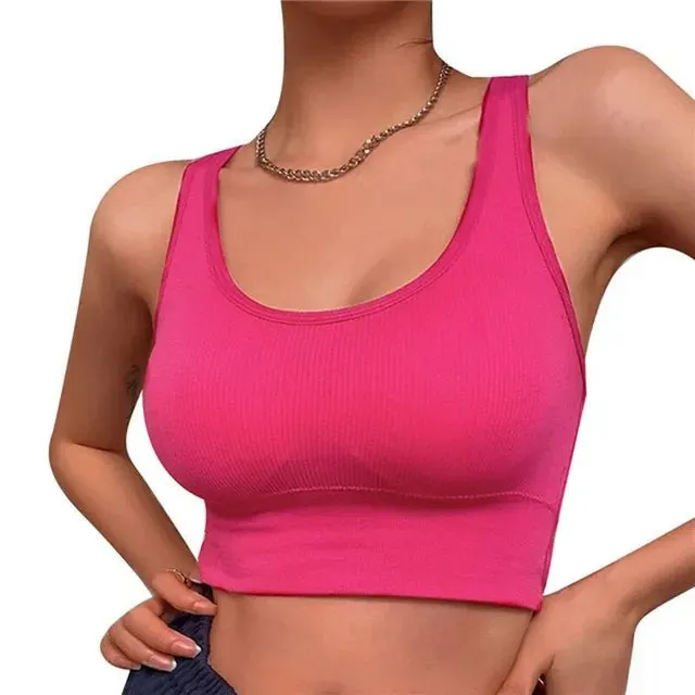 Cross-Back Sports Bralette