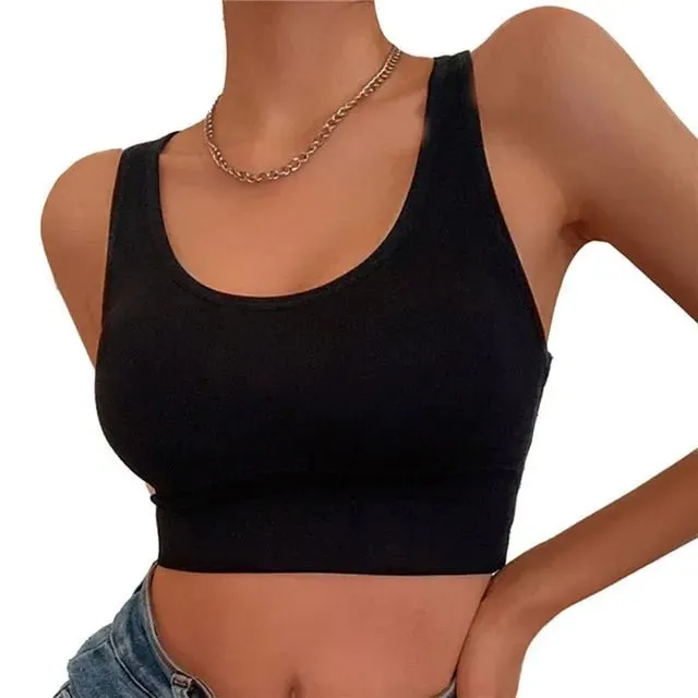 Cross-Back Sports Bralette