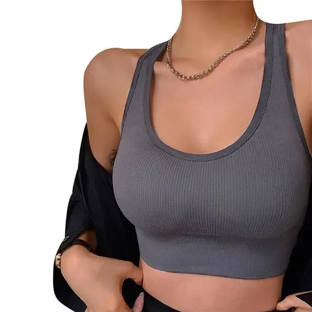 Cross-Back Sports Bralette