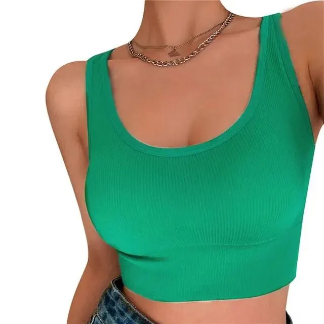 Cross-Back Sports Bralette