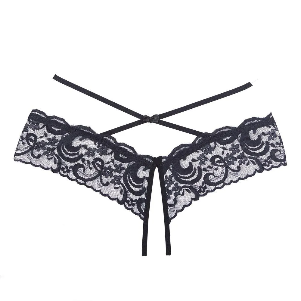 Crotchless Lace Panty