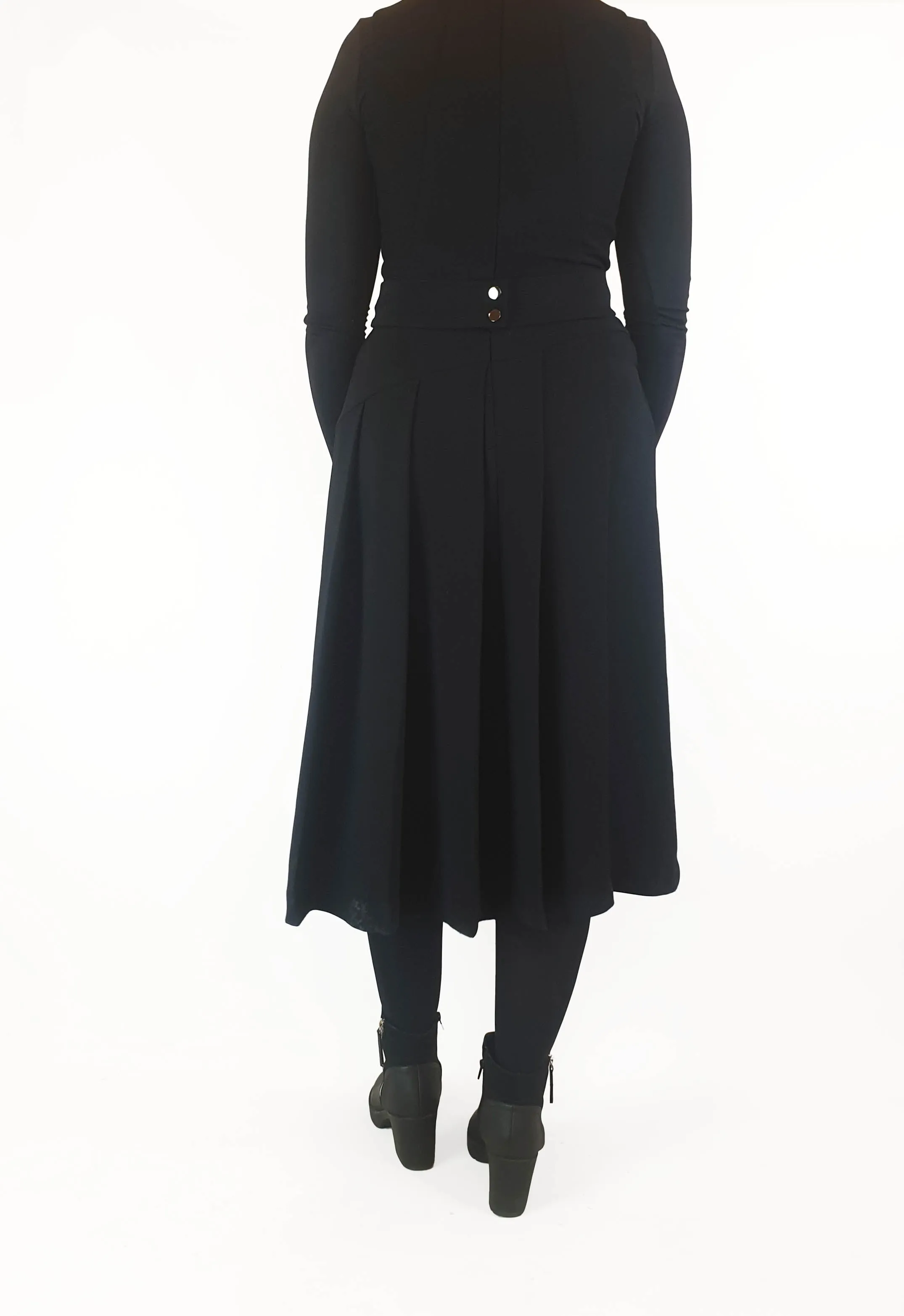 Cue black sleeveless maxi dress size 12