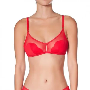 Cupcake Soft Bra - Red -