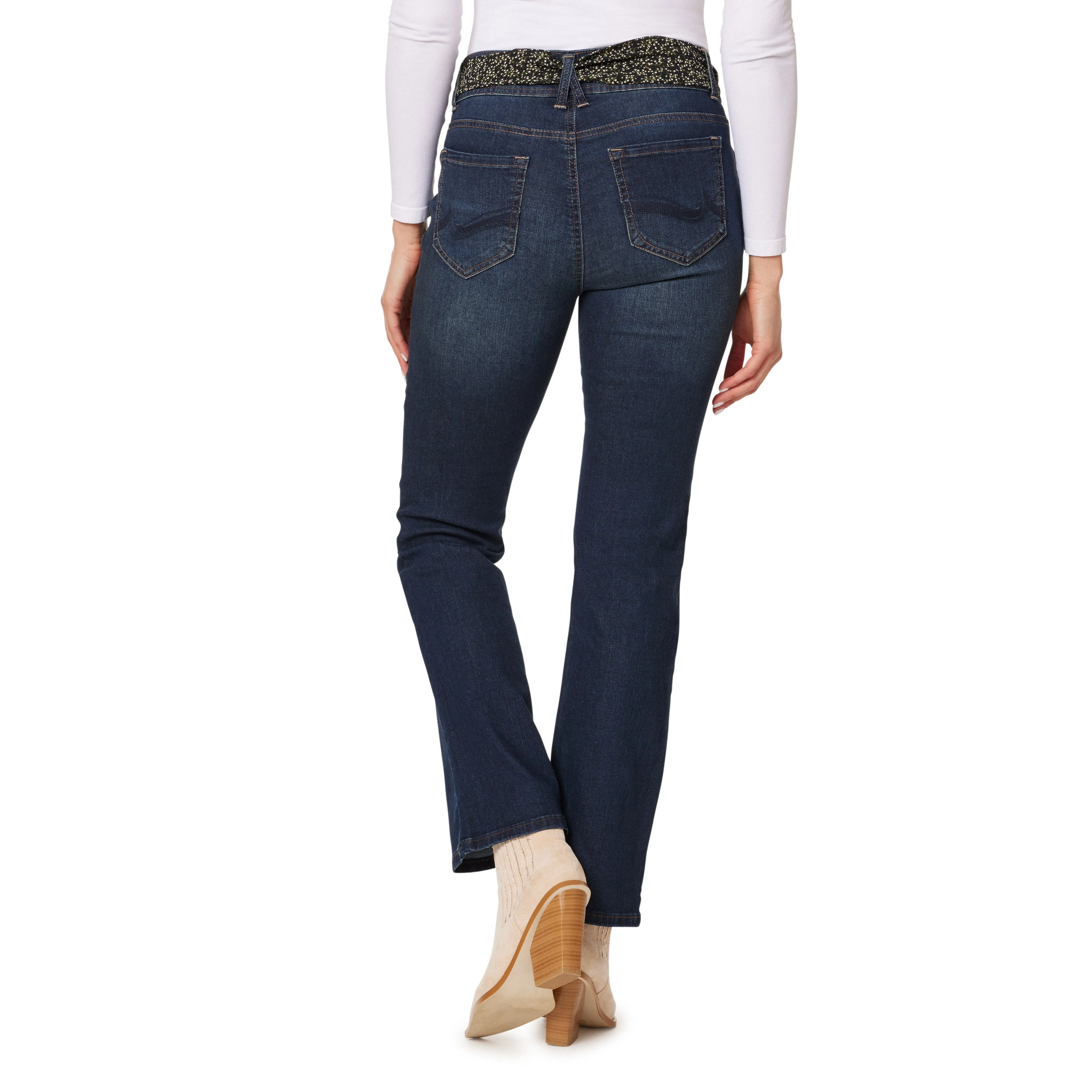 Curvy Bootcut Mid-Rise Jeans (Regular)