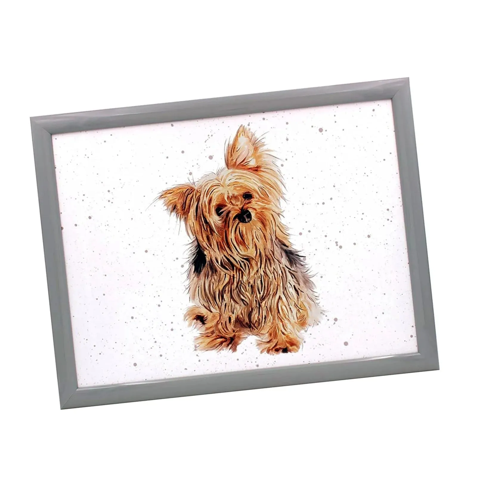 Cushioned Lap Tray with Padded Beanbag Base | Choice of Cockapoo, Dachshund or Yorkshire Terrier