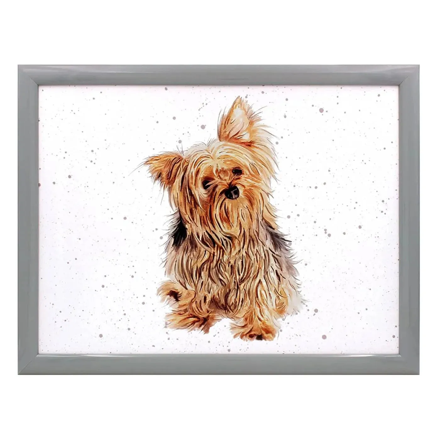 Cushioned Lap Tray with Padded Beanbag Base | Choice of Cockapoo, Dachshund or Yorkshire Terrier