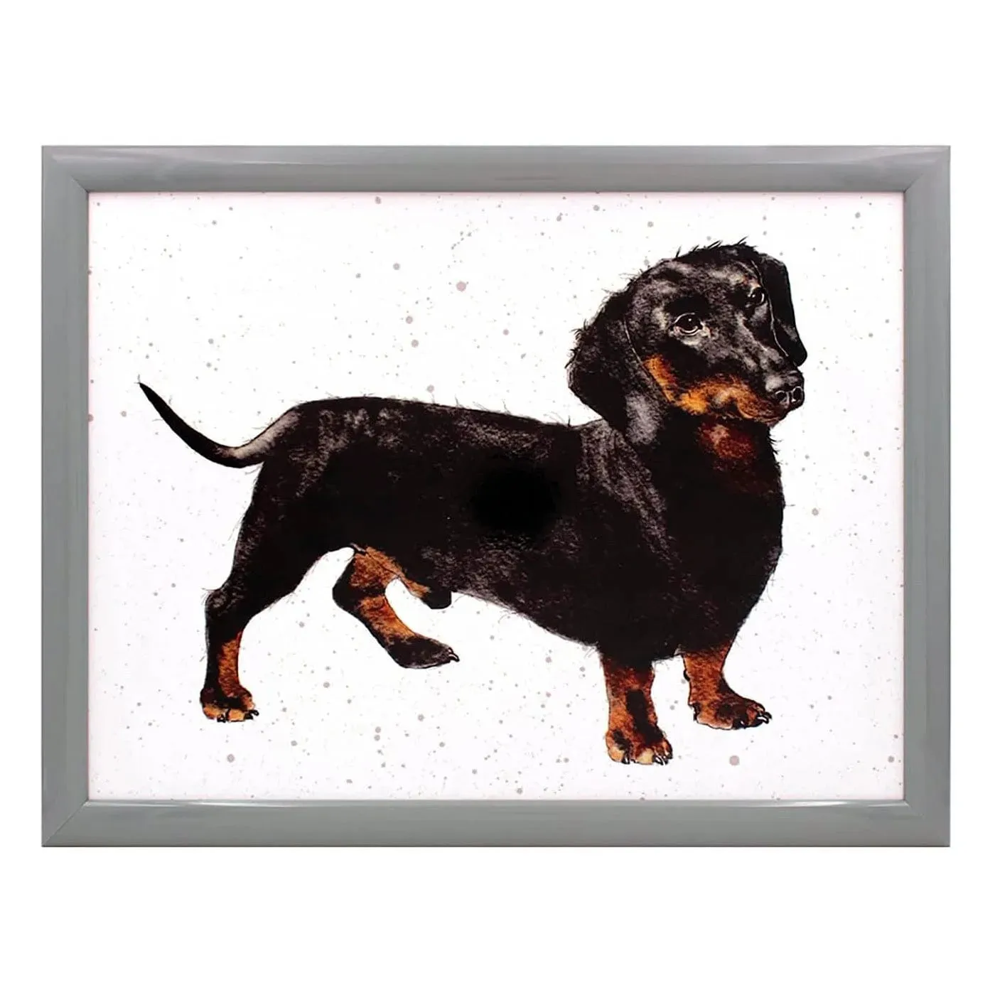 Cushioned Lap Tray with Padded Beanbag Base | Choice of Cockapoo, Dachshund or Yorkshire Terrier