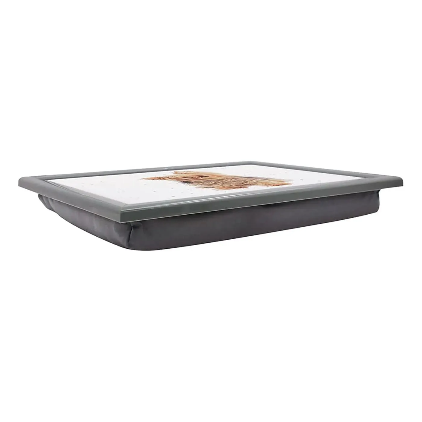 Cushioned Lap Tray with Padded Beanbag Base | Choice of Cockapoo, Dachshund or Yorkshire Terrier