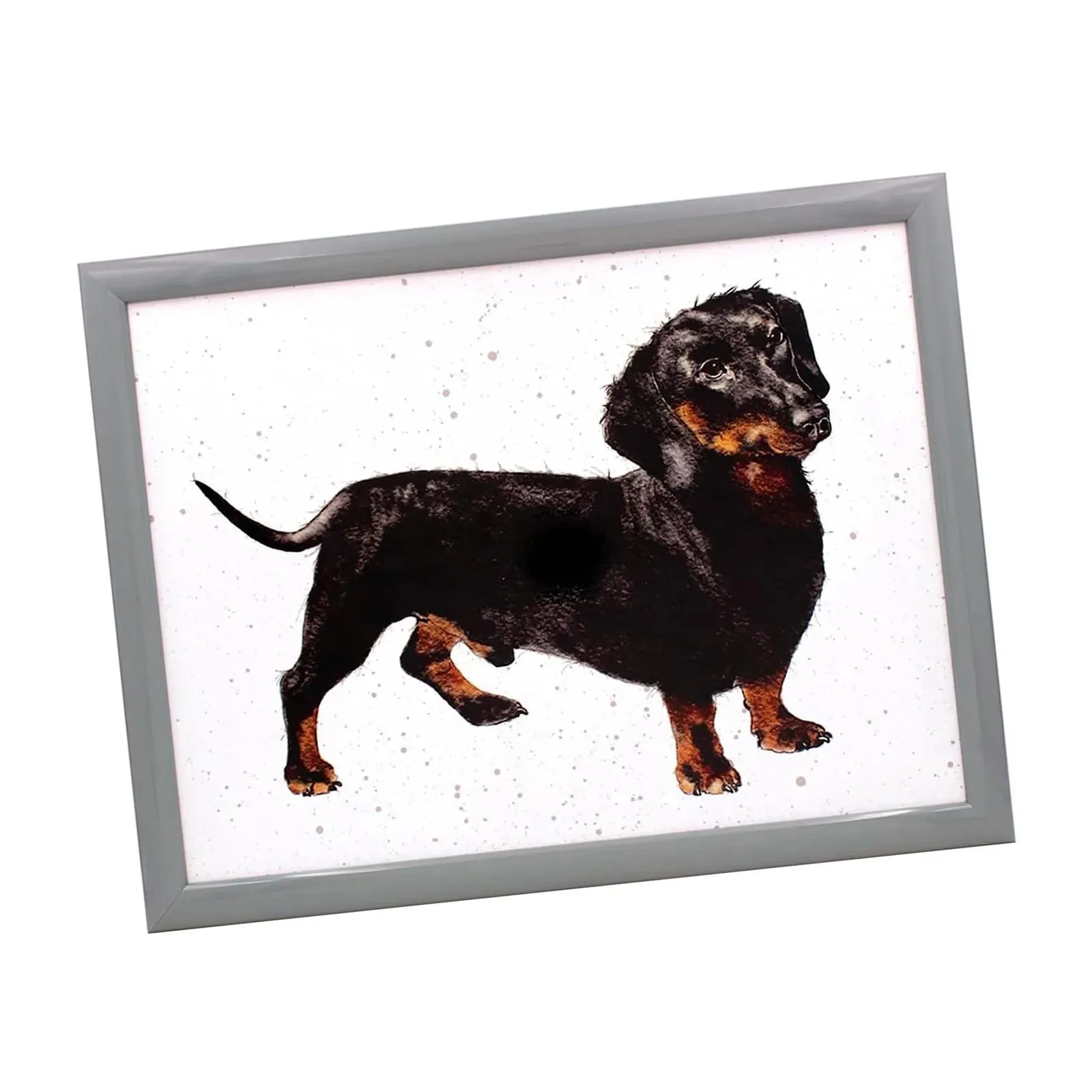 Cushioned Lap Tray with Padded Beanbag Base | Choice of Cockapoo, Dachshund or Yorkshire Terrier