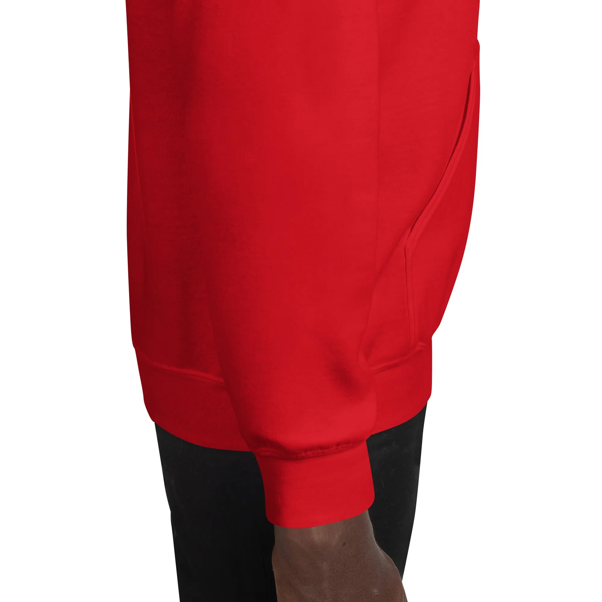 Custom Drips Red & white logo Unisex Hoodie