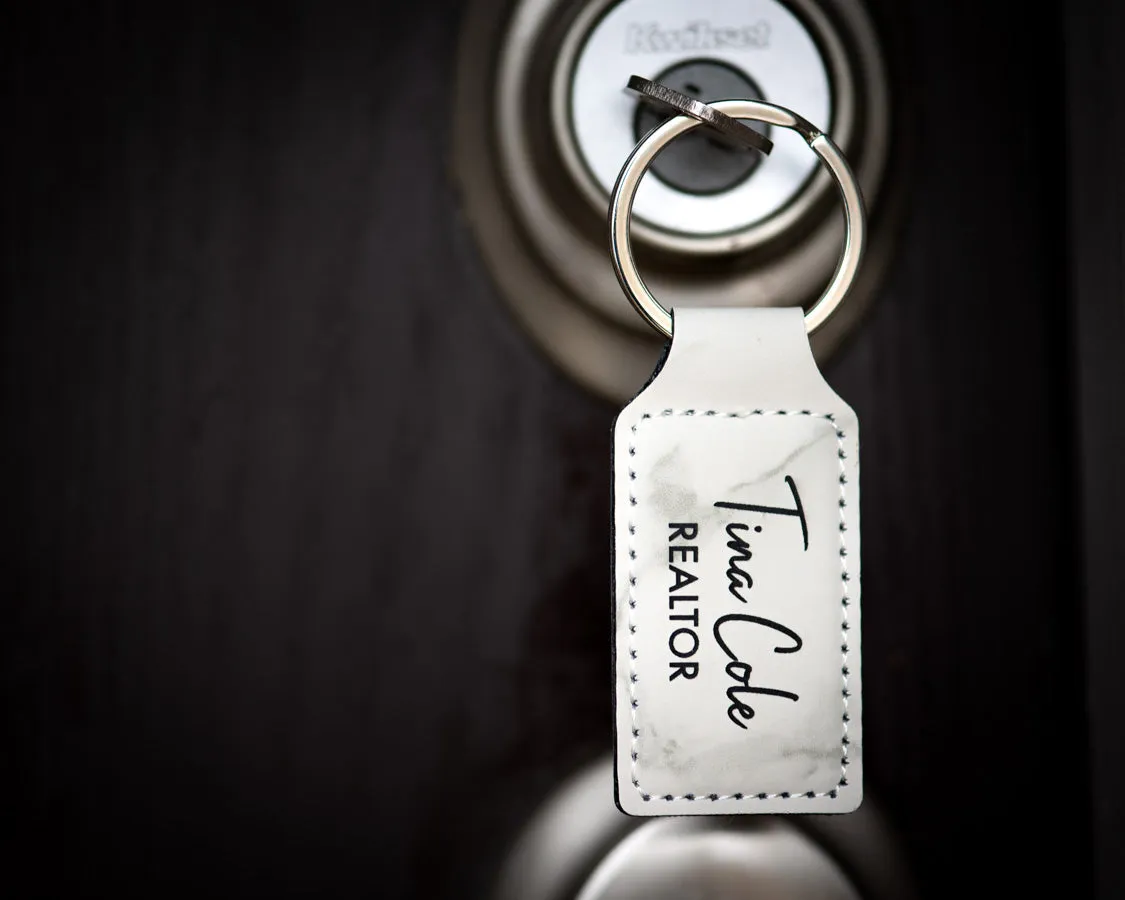Custom Keychain | Leatherette