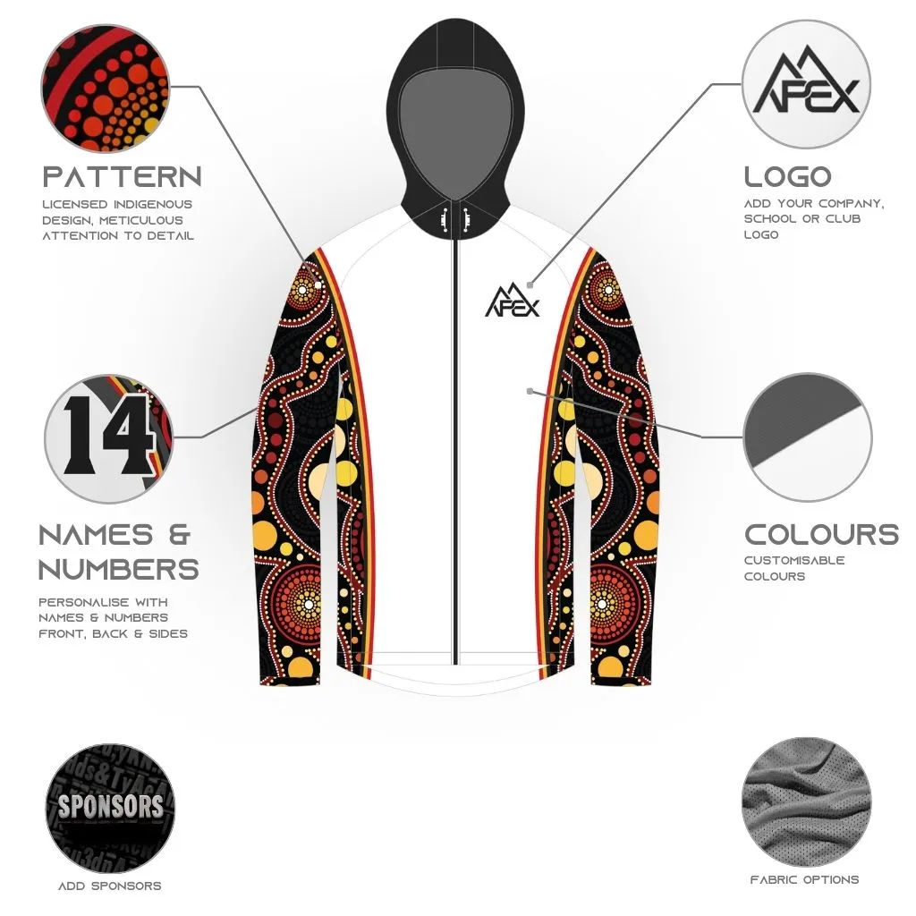 Custom Rain Jacket - Indigenous 003