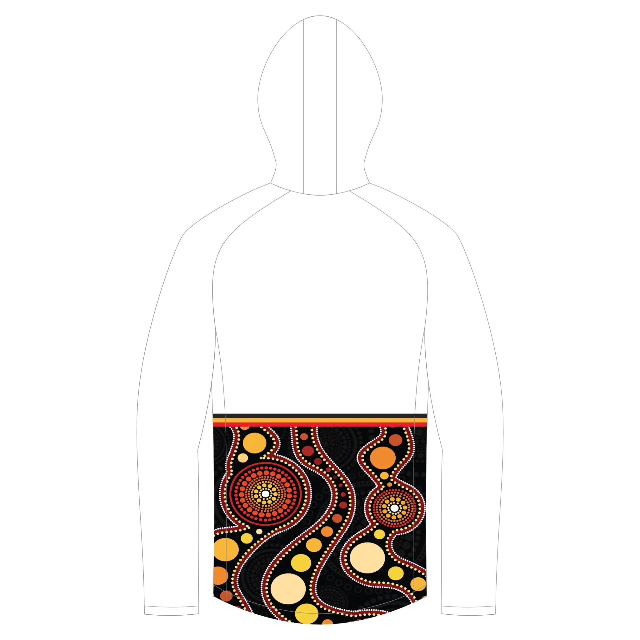 Custom Rain Jacket - Indigenous 005
