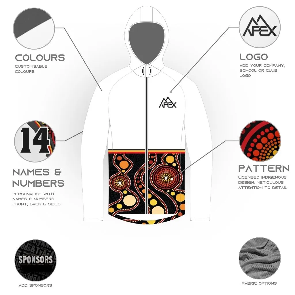 Custom Rain Jacket - Indigenous 005