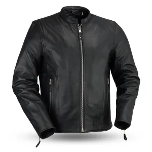 DAREDEVIL Café Style Leather Jacket