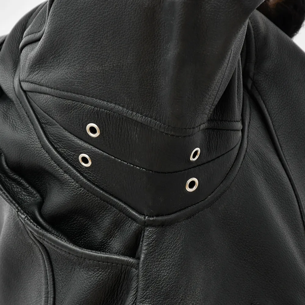 DAREDEVIL Café Style Leather Jacket