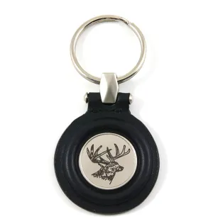 Deer Leather Keyring