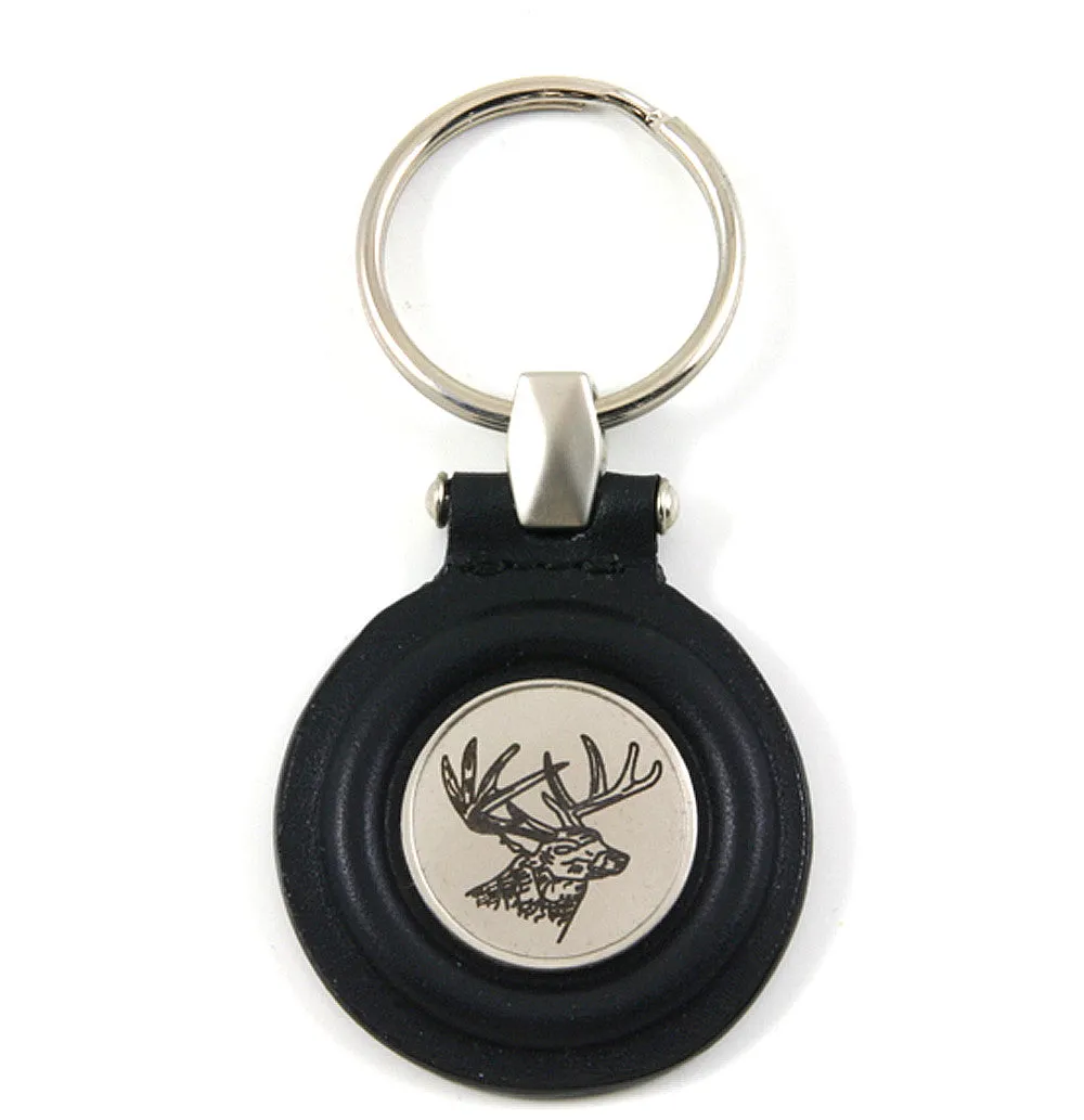 Deer Leather Keyring