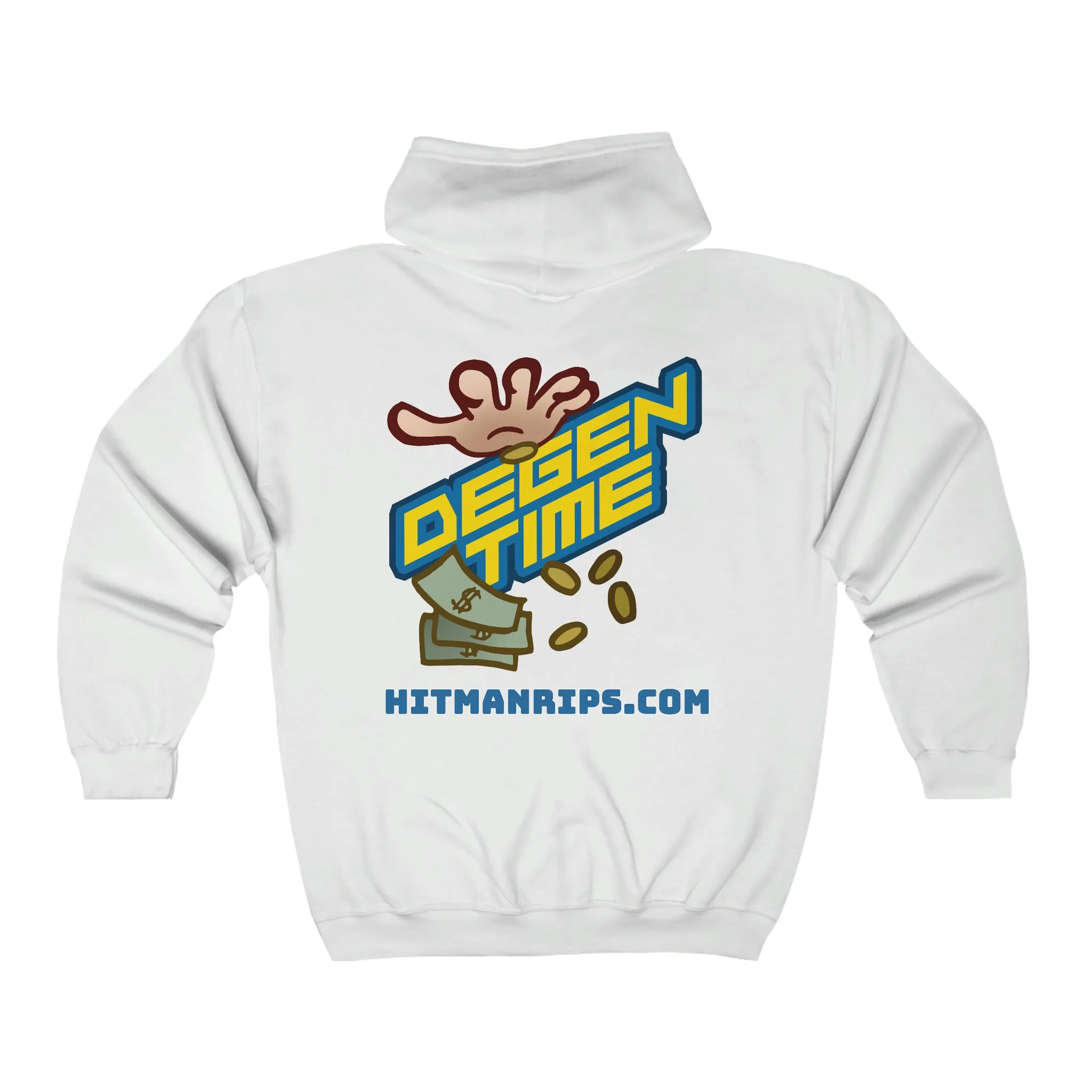 Degen Time Unisex Heavy Blend™ Full Zip Hooded Sweatshirt