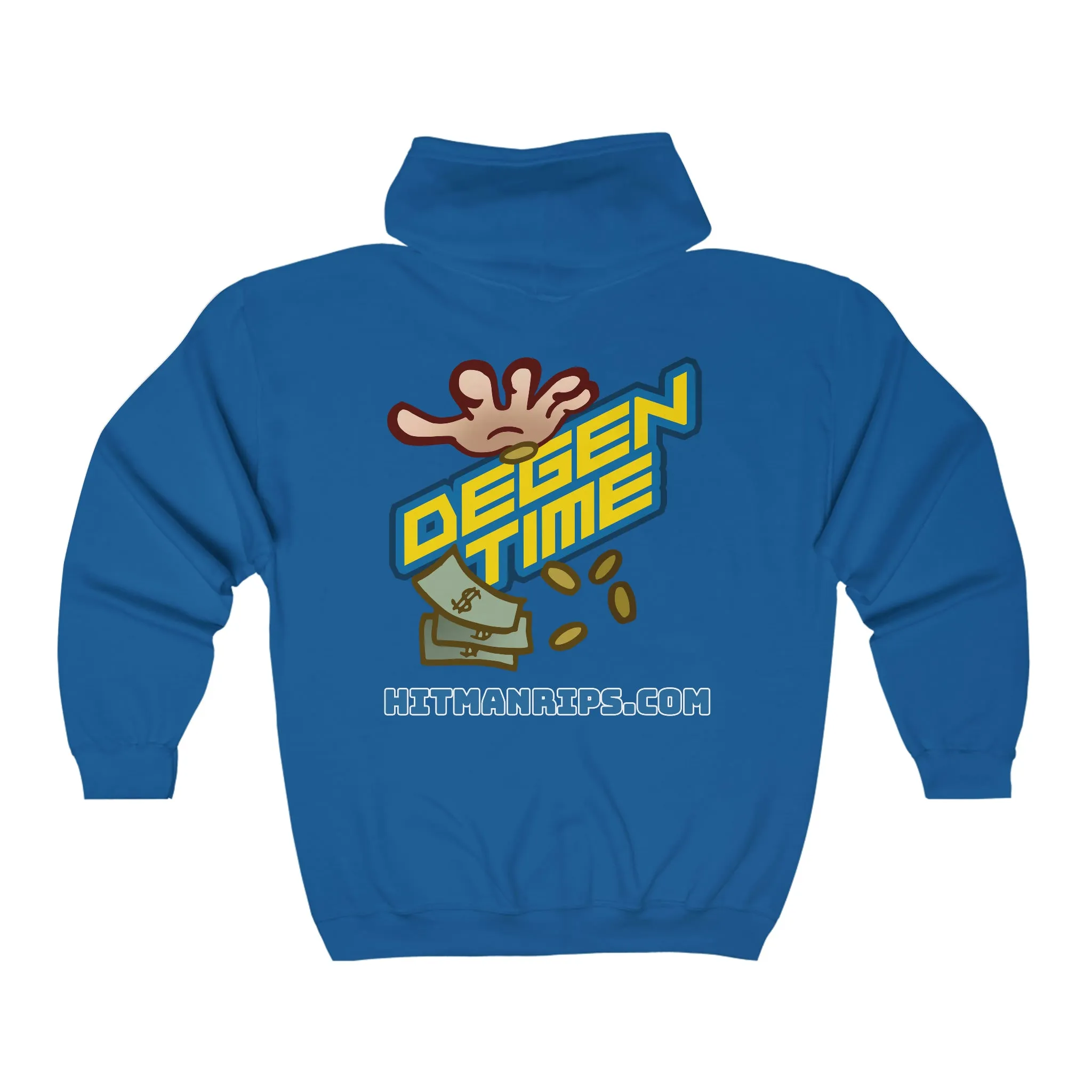 Degen Time Unisex Heavy Blend™ Full Zip Hooded Sweatshirt