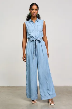 DELLA CHAMBRAY JUMPSUIT