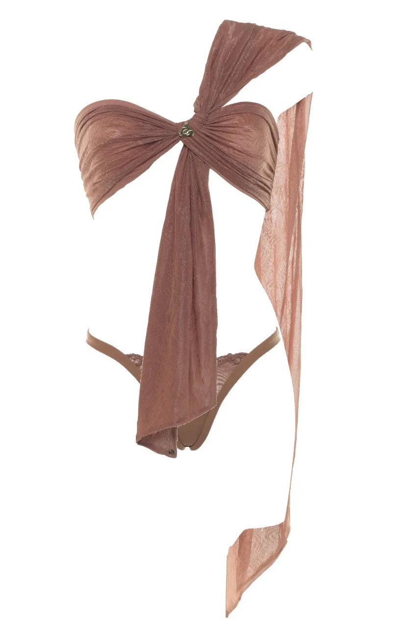 Demery Jayne Wren Wrap & Tenzin Thong Romance Set