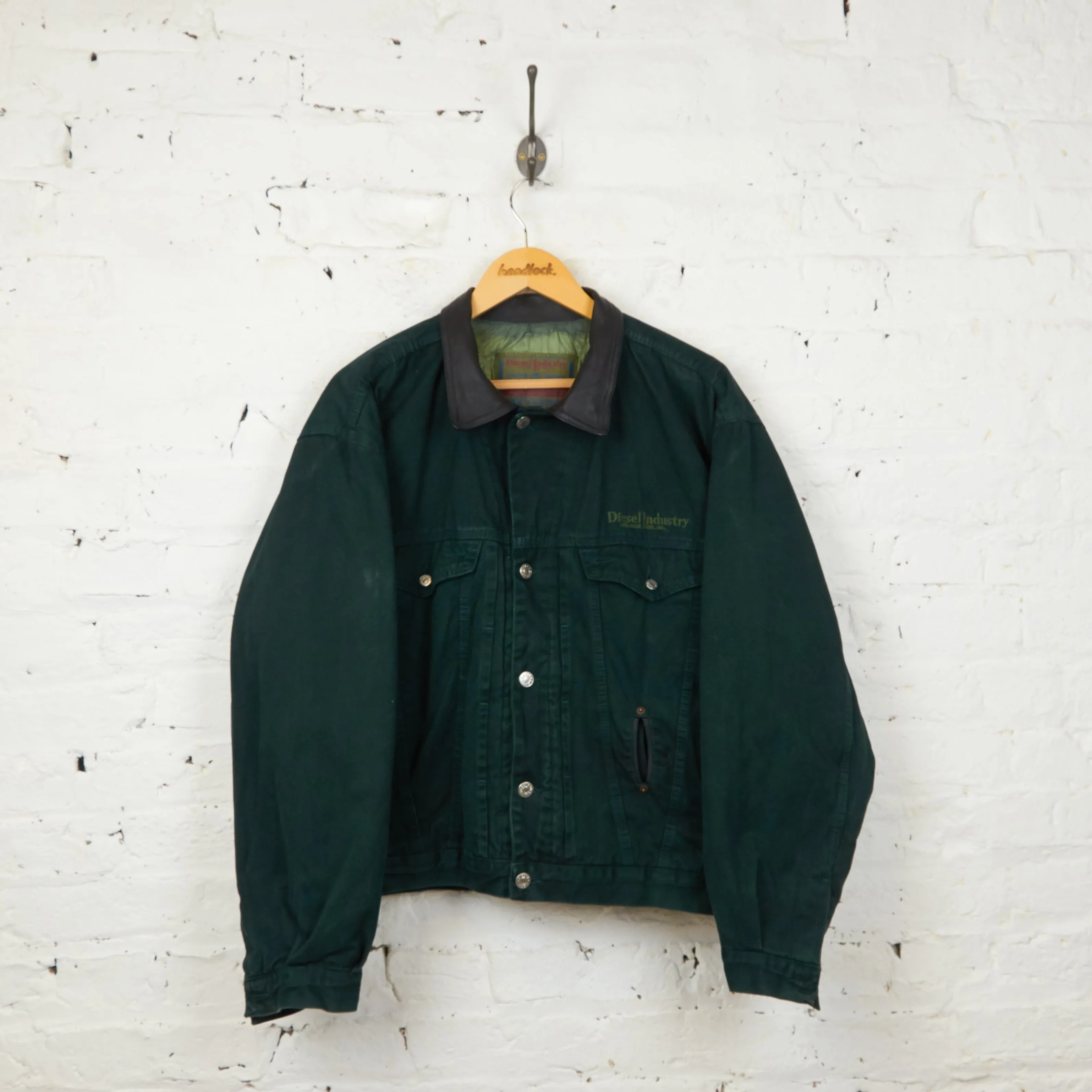Diesel 90s Denim Jacket - Green - L