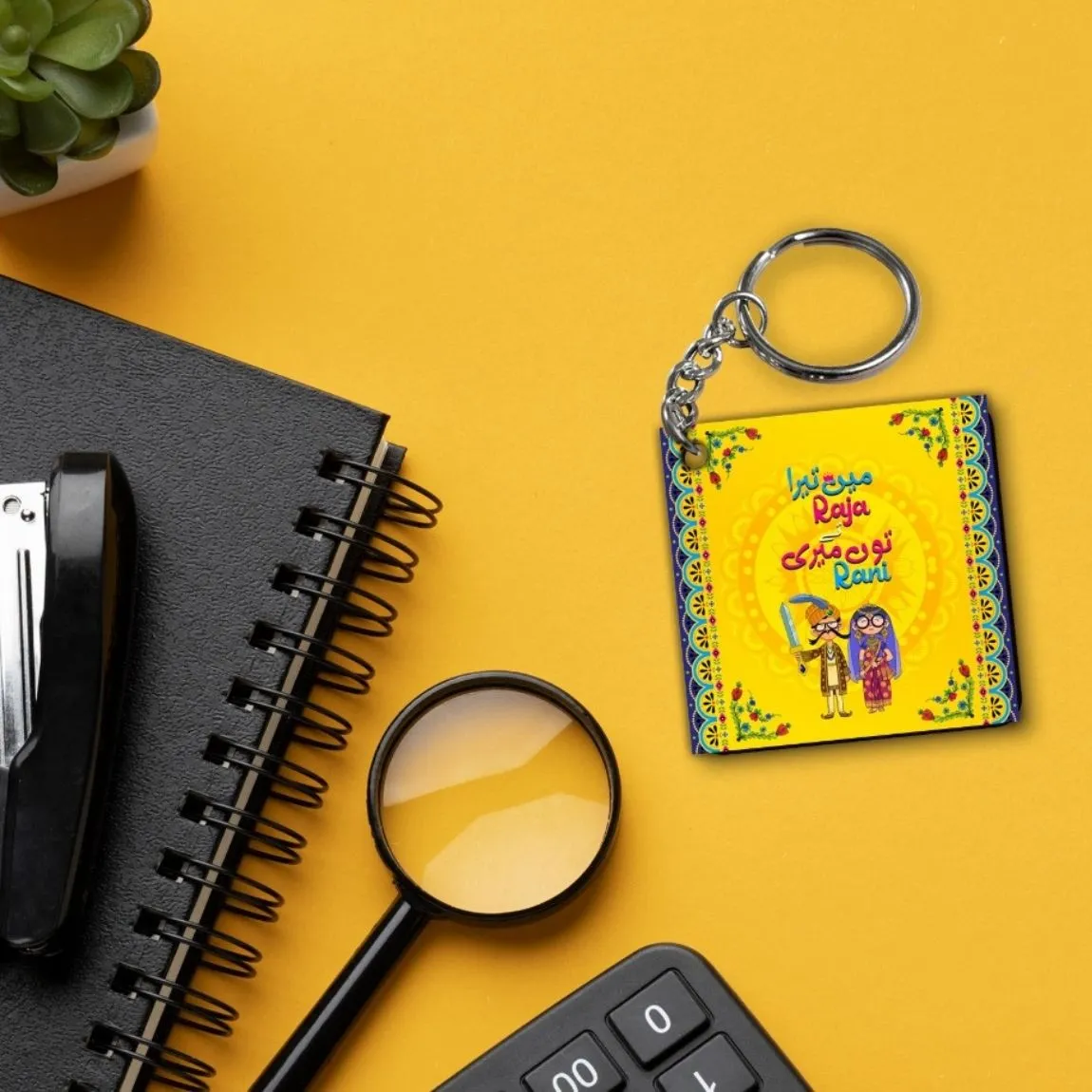 Digital Printed Truck Art Keychains