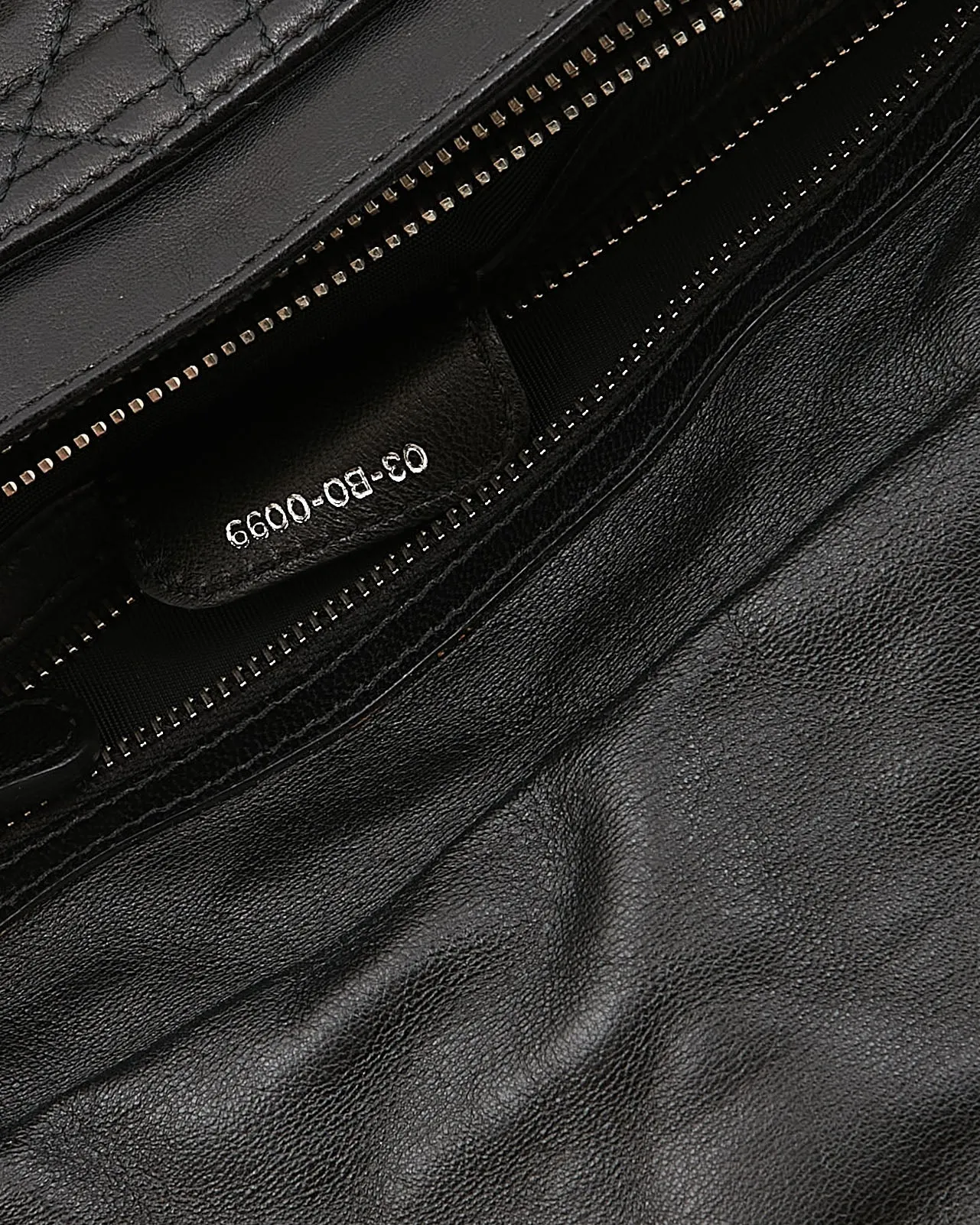 Dior Black Cannage Small Rendezvous Flap Chain Shoulder Bag