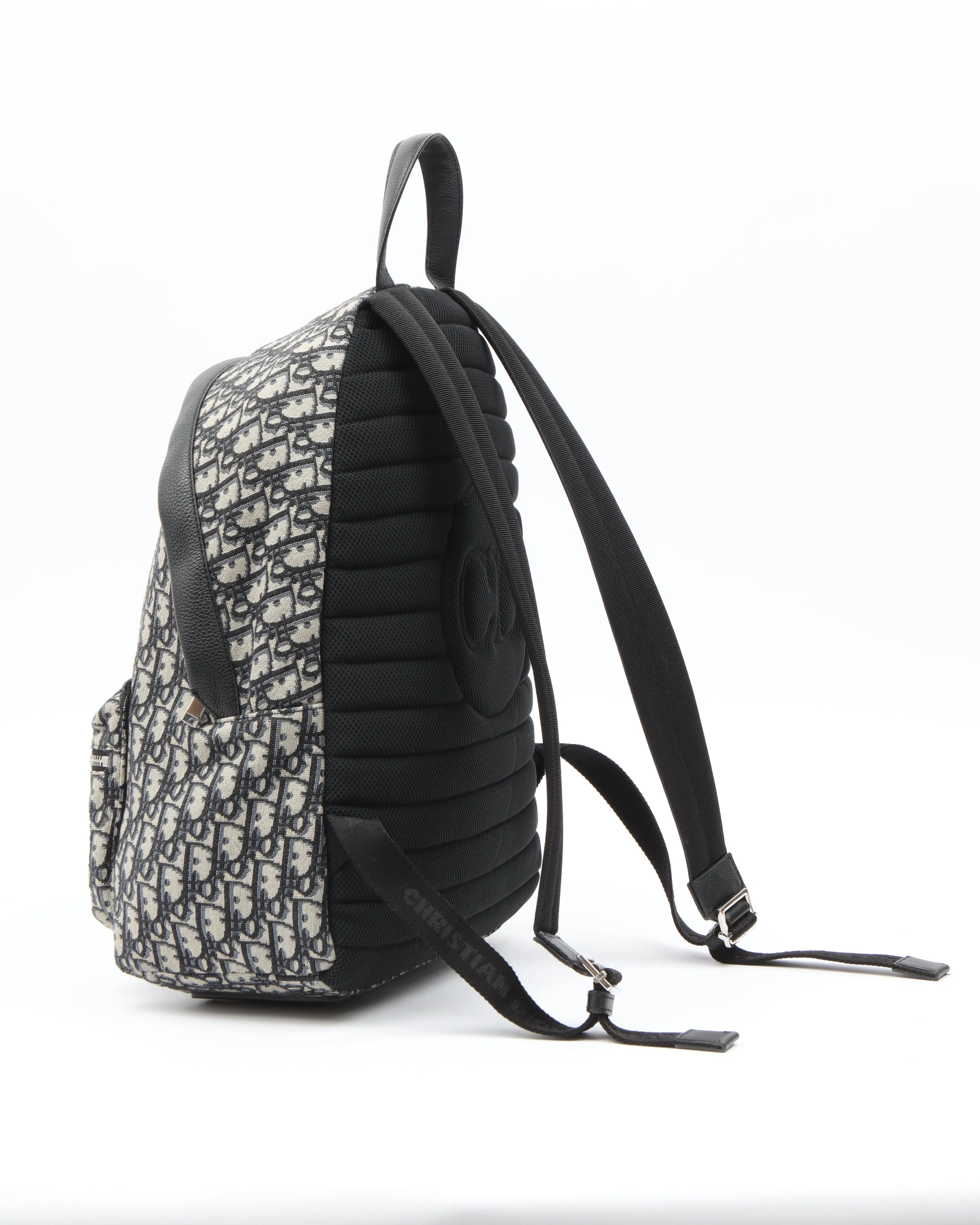 Dior Navy Oblique Canvas Rider Backpack