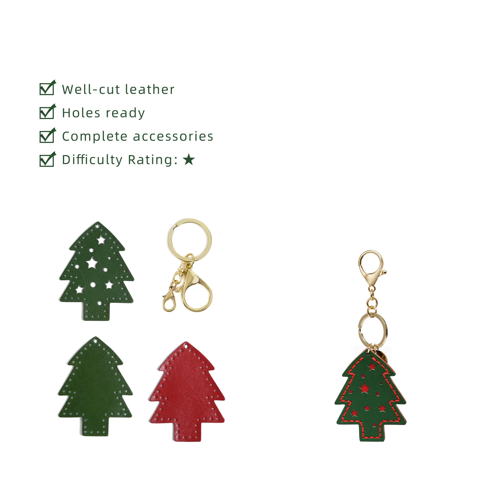 DIY Kits - Christmas Tree Keychain