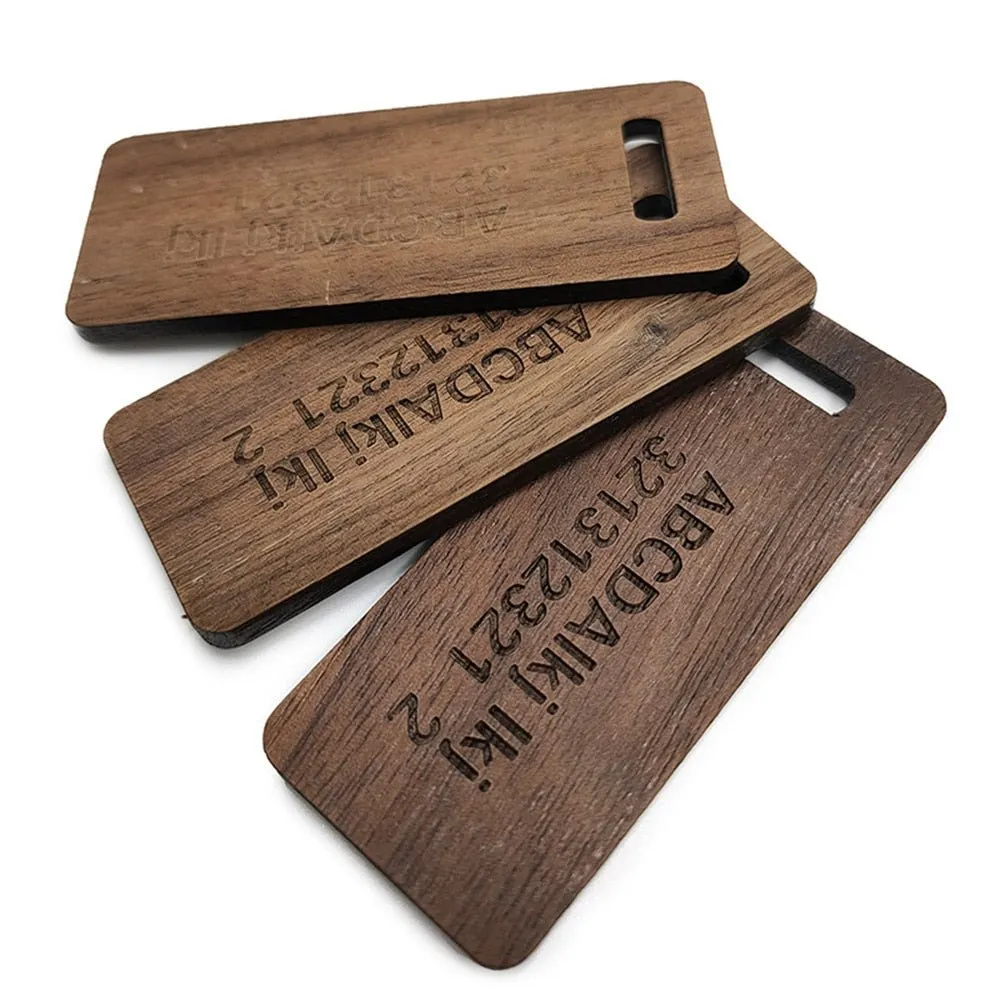 DIY Wood Keychain（10pcs）