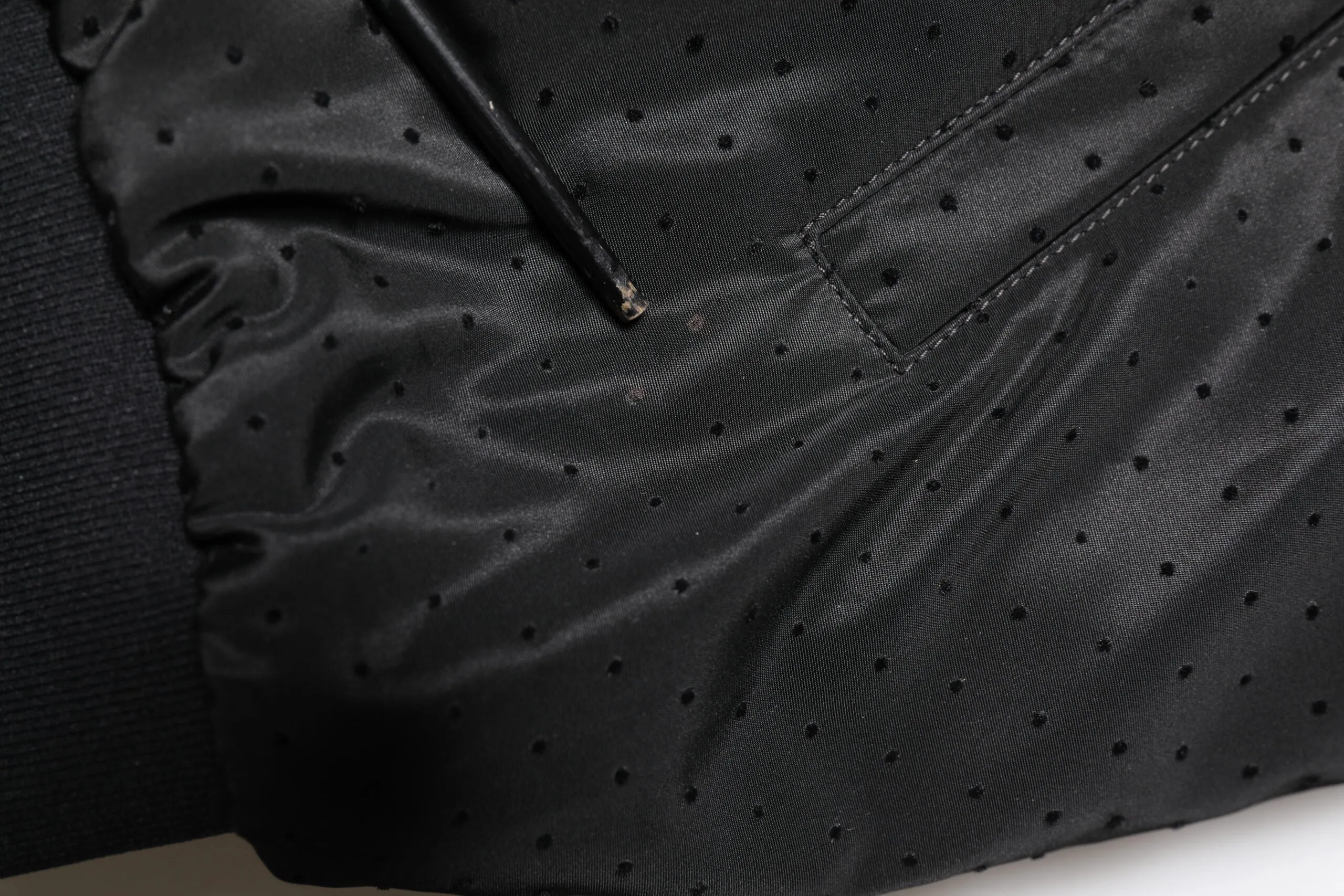 Dolce & Gabbana Black Long Sleeves Full Zip Bomber Jacket