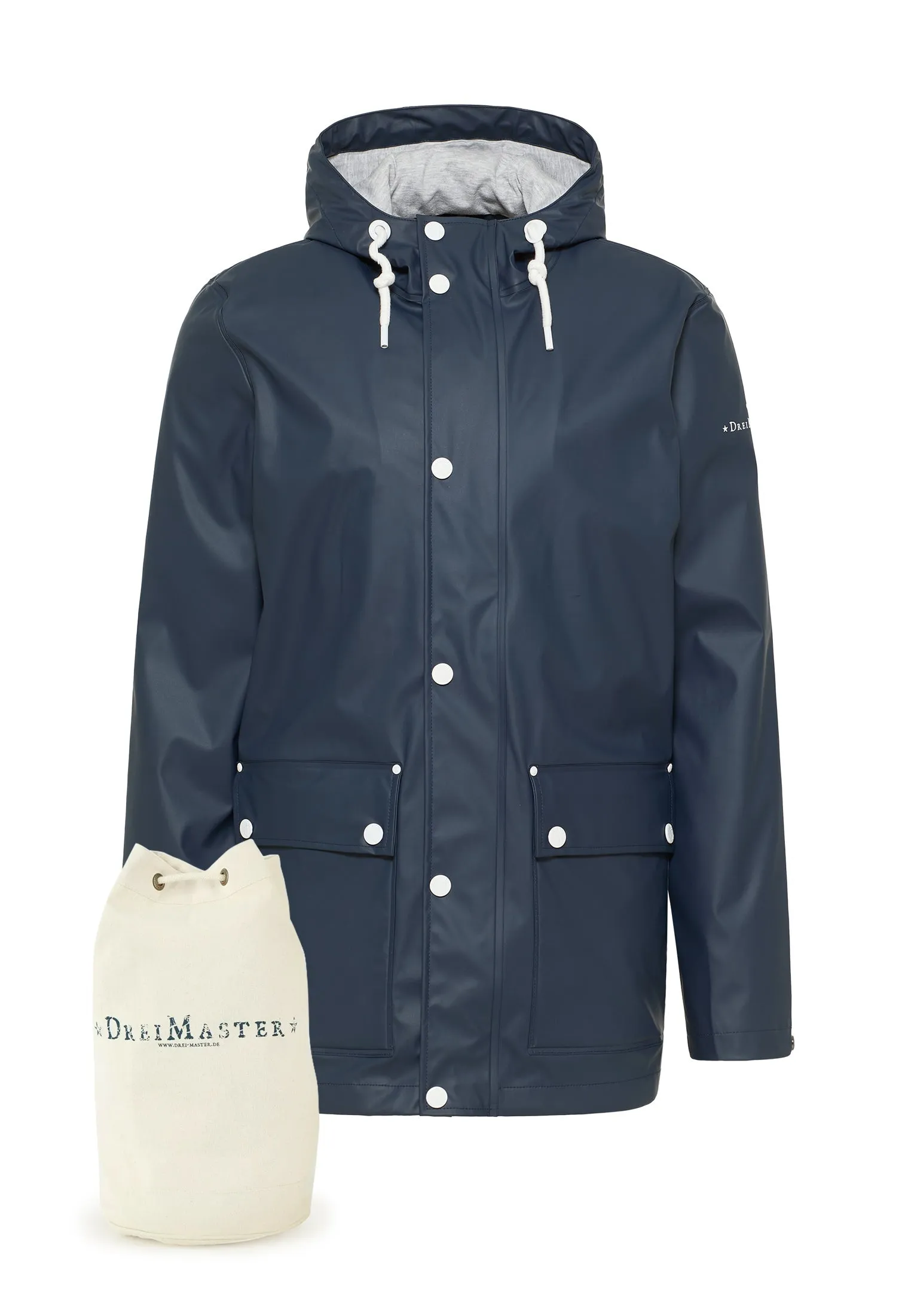 DreiMaster Maritim Men's Anorak   Shopping Bag Set