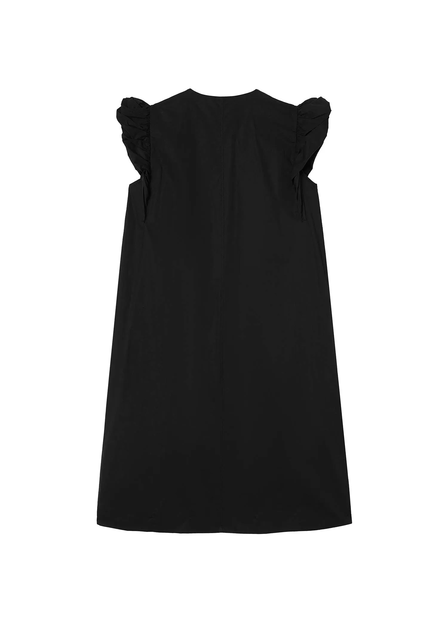 Dresses / JNBY Solid Zip-Up Sleeveless Dress (100% Cotton)
