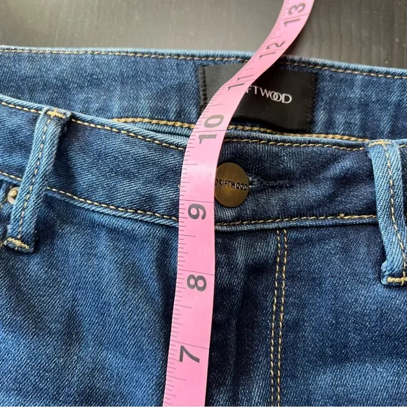 Driftwood Denim Kelly Bootcut Jeans In Blue Denim Size 29